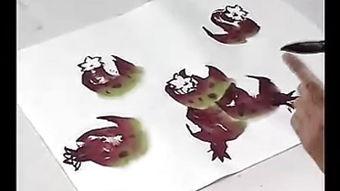 徐湛画菊花视频,跟随大师笔触，领略国画菊花的魅力